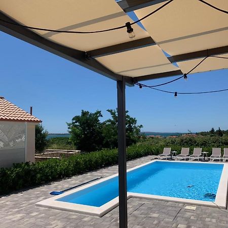 Villa Katarina - Grosser Pool Beheizt - Meerblick Vrsi Εξωτερικό φωτογραφία